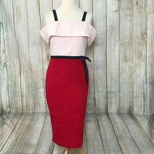 Lindy Bop Vintage inspired 1950 Bardot Pencil Dress